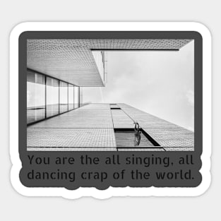 Crap of the World Sticker